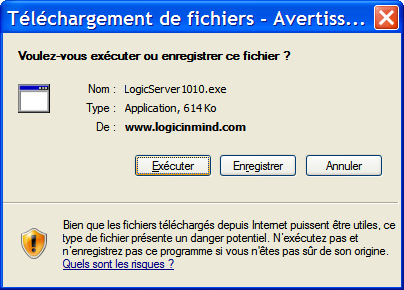 2. Téléchargez et exécutez Logic Server